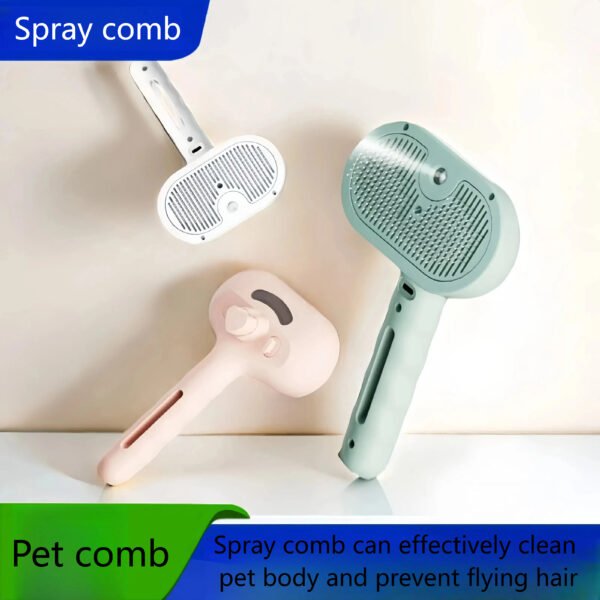Pet Steam Grooming Brush Comb