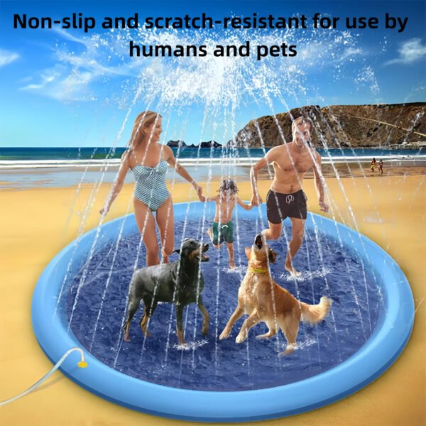 Water Sprinkler Play Mat For Pet And Kids