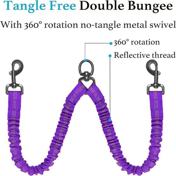 Tangle Free Double Dog Leash
