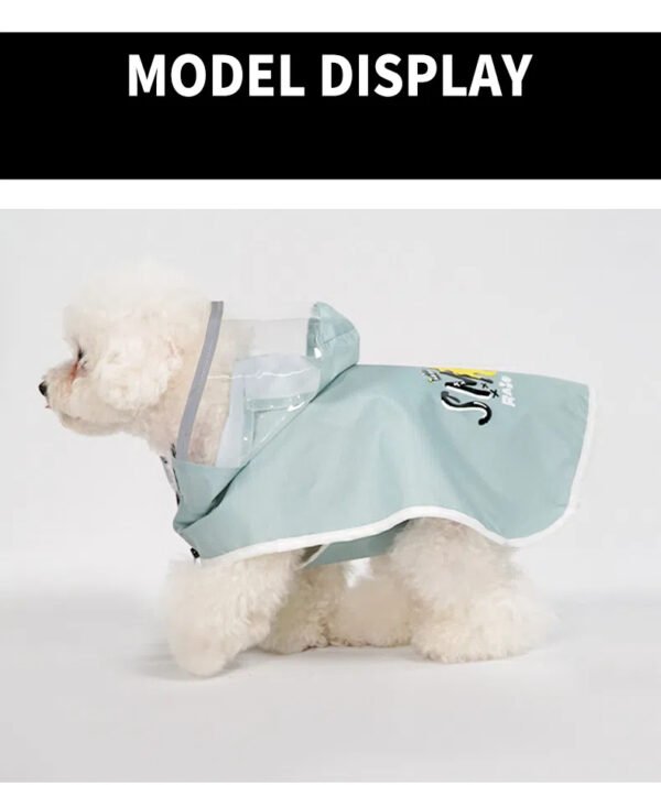 Waterproof Reflective Raincoat For Dog