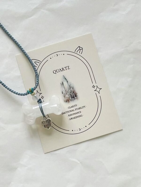 White Crystal Natural Crystal Necklace